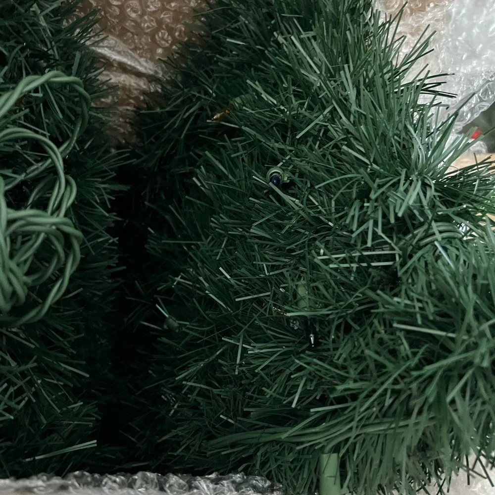 New in box Multi Color Garland 2 Pieces 36 Feet